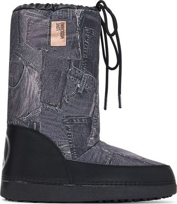 Śniegowce damskie na zimę Love Moschino ze sklepu: eobuwie.pl w kategorii: Śniegowce damskie - zdjęcie WP-EBWP-9KUZS-09B_0000306359277