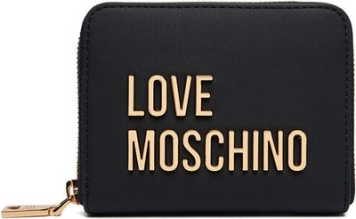 Portfel damski Love Moschino ze sklepu: eobuwie.pl w kategorii: Portfele damskie - zdjęcie WP-EBWP-9KUZS-09B_0000306359413