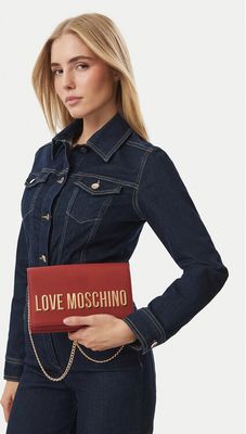 Kopertówka elegancka Love Moschino ze sklepu: eobuwie.pl w kategorii: Kopertówki - zdjęcie WP-EBWP-9KUZS-09B_0000306359567