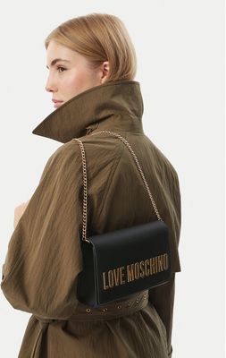 Kopertówka elegancka Love Moschino ze sklepu: eobuwie.pl w kategorii: Kopertówki - zdjęcie WP-EBWP-9KUZS-09B_0000306359581