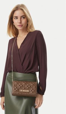 Kopertówka elegancka Love Moschino ze sklepu: eobuwie.pl w kategorii: Kopertówki - zdjęcie WP-EBWP-9KUZS-09B_0000306359703