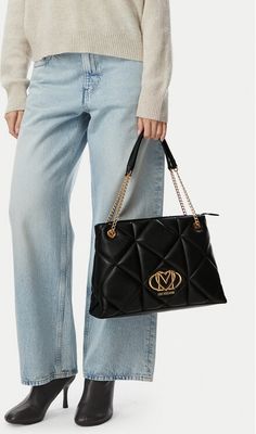 Kopertówka elegancka Love Moschino ze sklepu: eobuwie.pl w kategorii: Kopertówki - zdjęcie WP-EBWP-9KUZS-09B_0000306359765