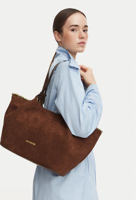 Shopper bag na wakacje Love Moschino ze sklepu: eobuwie.pl w kategorii: Torby Shopper bag - zdjęcie WP-EBWP-9KUZS-09B_0000306359994