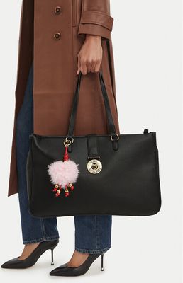 Shopper bag elegancka Love Moschino ze sklepu: eobuwie.pl w kategorii: Torby Shopper bag - zdjęcie WP-EBWP-9KUZS-09B_0000306360372