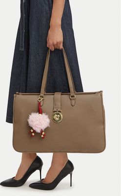 Love Moschino - Shopper bag na wakacje ze sklepu: eobuwie.pl w kategorii: Torby Shopper bag - zdjęcie WP-EBWP-9KUZS-09B_0000306360389