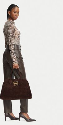 Just Cavalli - Shopper bag elegancka ze sklepu: eobuwie.pl w kategorii: Torby Shopper bag