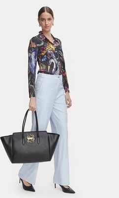 Shopper bag elegancka Just Cavalli ze sklepu: eobuwie.pl w kategorii: Torby Shopper bag - zdjęcie WP-EBWP-9KUZS-09B_0000306365681
