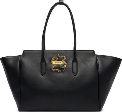 Shopper bag elegancka Just Cavalli ze sklepu: eobuwie.pl w kategorii: Torby Shopper bag - zdjęcie WP-EBWP-9KUZS-09B_0000306365681