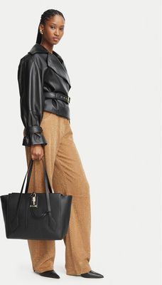 Shopper bag elegancka Just Cavalli ze sklepu: eobuwie.pl w kategorii: Torby Shopper bag