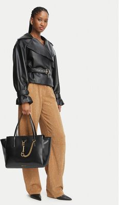 Shopper bag elegancka Just Cavalli ze sklepu: eobuwie.pl w kategorii: Torby Shopper bag
