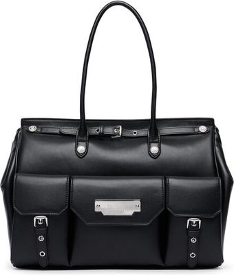 Shopper bag elegancka Just Cavalli ze sklepu: eobuwie.pl w kategorii: Torby Shopper bag