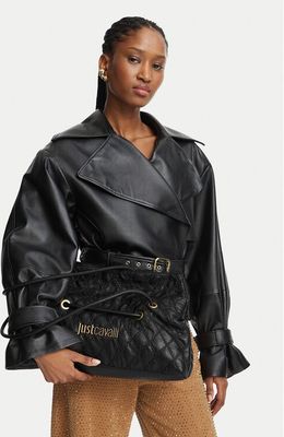 Shopper bag elegancka Just Cavalli ze sklepu: eobuwie.pl w kategorii: Torby Shopper bag