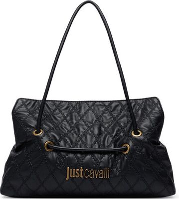 Shopper bag elegancka Just Cavalli ze sklepu: eobuwie.pl w kategorii: Torby Shopper bag