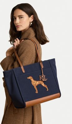 Shopper bag wakacyjna LAUREN RALPH LAUREN ze sklepu: eobuwie.pl w kategorii: Torby Shopper bag - zdjęcie WP-EBWP-9KUZS-09B_0000306368118