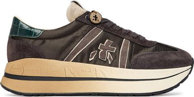 Buty sportowe damskie na wiosnę Premiata ze sklepu: eobuwie.pl w kategorii: Buty sportowe damskie - zdjęcie WP-EBWP-9KUZS-09B_0000306422049
