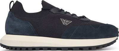 Emporio Armani - Buty sportowe męskie jesienne ze sklepu: eobuwie.pl w kategorii: Buty sportowe męskie - zdjęcie WP-EBWP-9KUZS-09B_0000306429604