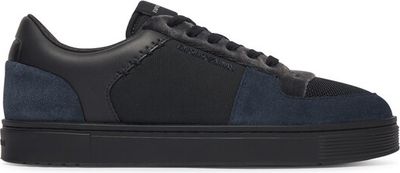 Buty sportowe męskie na jesień Emporio Armani ze sklepu: eobuwie.pl w kategorii: Buty sportowe męskie - zdjęcie WP-EBWP-9KUZS-09B_0000306429673
