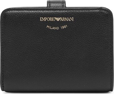 Portfel damski Emporio Armani ze sklepu: eobuwie.pl w kategorii: Portfele damskie - zdjęcie WP-EBWP-9KUZS-09B_0000306430051