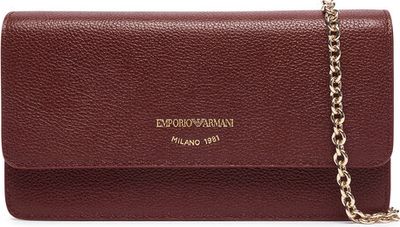 Kopertówka elegancka Emporio Armani ze sklepu: eobuwie.pl w kategorii: Kopertówki - zdjęcie WP-EBWP-9KUZS-09B_0000306430105
