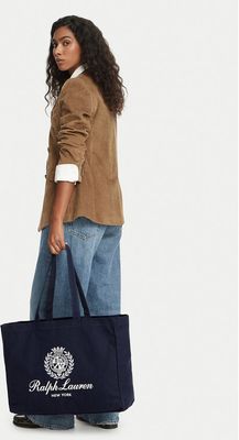 Shopper bag wakacyjna Polo Ralph Lauren ze sklepu: eobuwie.pl w kategorii: Torby Shopper bag
