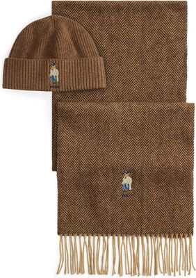 Czapka zimowa męska Polo Ralph Lauren ze sklepu: eobuwie.pl w kategorii: Czapki zimowe męskie - zdjęcie WP-EBWP-9KUZS-09B_0000306477469