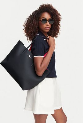 Lacoste - Shopper bag elegancka ze sklepu: eobuwie.pl w kategorii: Torby Shopper bag - zdjęcie WP-EBWP-9KUZS-09B_0000306515178