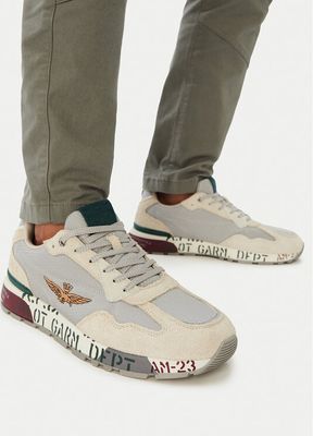 Buty sportowe męskie na wiosnę Aeronautica Militare ze sklepu: eobuwie.pl w kategorii: Buty sportowe męskie - zdjęcie WP-EBWP-9KUZS-09B_0000306516076