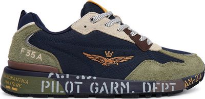 Aeronautica Militare - Buty sportowe męskie jesienne ze sklepu: eobuwie.pl w kategorii: Buty sportowe męskie