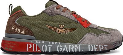 Aeronautica Militare - Buty sportowe męskie jesienne ze sklepu: eobuwie.pl w kategorii: Buty sportowe męskie