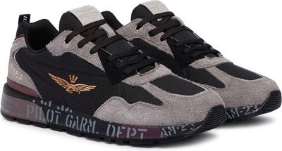Buty sportowe męskie na jesień Aeronautica Militare ze sklepu: eobuwie.pl w kategorii: Buty sportowe męskie - zdjęcie WP-EBWP-9KUZS-09B_0000306516106