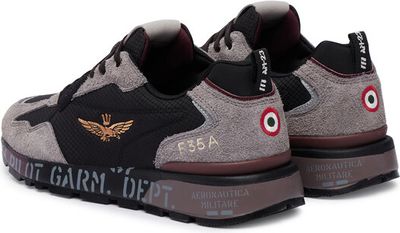 Buty sportowe męskie na jesień Aeronautica Militare ze sklepu: eobuwie.pl w kategorii: Buty sportowe męskie - zdjęcie WP-EBWP-9KUZS-09B_0000306516106