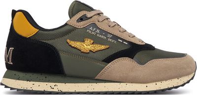 Buty sportowe męskie na wiosnę Aeronautica Militare ze sklepu: eobuwie.pl w kategorii: Buty sportowe męskie - zdjęcie WP-EBWP-9KUZS-09B_0000306516182