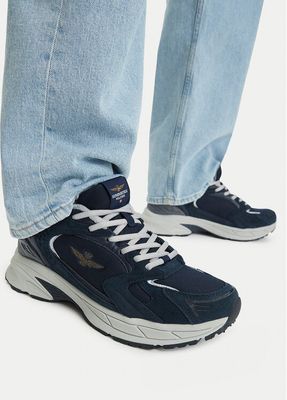 Aeronautica Militare - Buty sportowe męskie wiosenne jesienne ze sklepu: eobuwie.pl w kategorii: Buty sportowe męskie