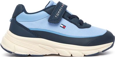 Buty sportowe dziecięce na wiosnę Tommy Hilfiger ze sklepu: eobuwie.pl w kategorii: Buty sportowe dziecięce - zdjęcie WP-EBWP-9KUZS-09B_0000306536548