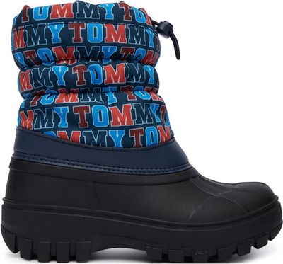 Tommy Hilfiger - Buty zimowe dziecięce na zimę ze sklepu: eobuwie.pl w kategorii: Buty zimowe dziecięce - zdjęcie WP-EBWP-9KUZS-09B_0000306536623