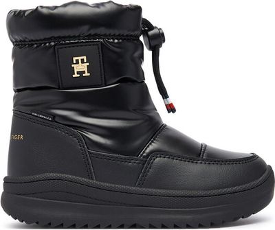 Buty zimowe dziecięce na zimę Tommy Hilfiger ze sklepu: eobuwie.pl w kategorii: Buty zimowe dziecięce - zdjęcie WP-EBWP-9KUZS-09B_0000306536746