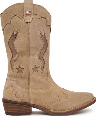 Buty zimowe dziecięce zimowe Tommy Hilfiger ze sklepu: eobuwie.pl w kategorii: Buty zimowe dziecięce - zdjęcie WP-EBWP-9KUZS-09B_0000306536777