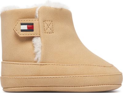 Buty zimowe dziecięce na zimę Tommy Hilfiger ze sklepu: eobuwie.pl w kategorii: Buty zimowe dziecięce - zdjęcie WP-EBWP-9KUZS-09B_0000306537163