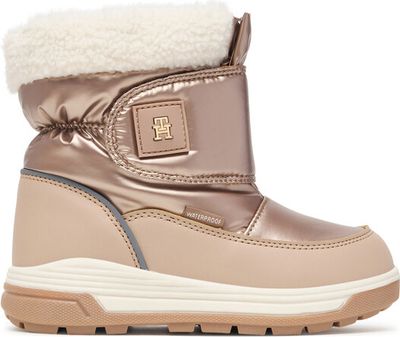 Buty zimowe dziecięce na zimę Tommy Hilfiger ze sklepu: eobuwie.pl w kategorii: Buty zimowe dziecięce - zdjęcie WP-EBWP-9KUZS-09B_0000306537224