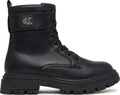 Buty zimowe dziecięce na zimę Calvin Klein ze sklepu: eobuwie.pl w kategorii: Buty zimowe dziecięce - zdjęcie WP-EBWP-9KUZS-09B_0000306537279