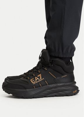 Buty sportowe męskie wiązane EA7 Emporio Armani ze sklepu: eobuwie.pl w kategorii: Buty sportowe męskie