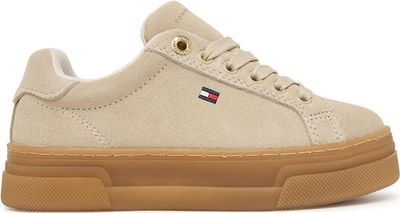 Buty sportowe dziecięce wiosenne Tommy Hilfiger ze sklepu: eobuwie.pl w kategorii: Buty sportowe dziecięce - zdjęcie WP-EBWP-9KUZS-09B_0000306641327