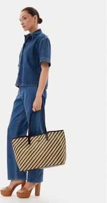 Shopper bag wakacyjna Guess ze sklepu: eobuwie.pl w kategorii: Torby Shopper bag - zdjęcie WP-EBWP-9KUZS-09B_0190231938163