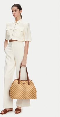 Guess - Shopper bag wakacyjna ze sklepu: eobuwie.pl w kategorii: Torby Shopper bag - zdjęcie WP-EBWP-9KUZS-09B_0190231938170