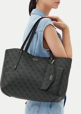 Shopper bag Guess ze sklepu: eobuwie.pl w kategorii: Torby Shopper bag - zdjęcie WP-EBWP-9KUZS-09B_0190231950042