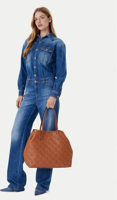 Shopper bag wakacyjna Guess ze sklepu: eobuwie.pl w kategorii: Torby Shopper bag - zdjęcie WP-EBWP-9KUZS-09B_0190231958666