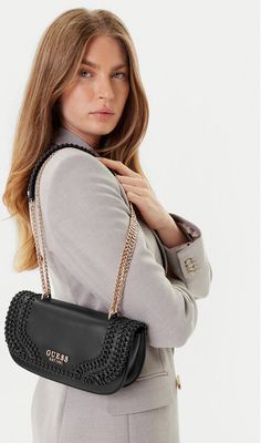 Guess - Kopertówka elegancka ze sklepu: eobuwie.pl w kategorii: Kopertówki - zdjęcie WP-EBWP-9KUZS-09B_0190231961932