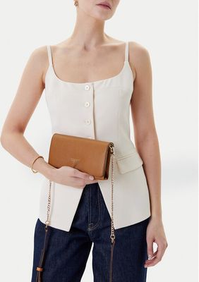 Guess - Kopertówka elegancka ze sklepu: eobuwie.pl w kategorii: Kopertówki - zdjęcie WP-EBWP-9KUZS-09B_0190231962854