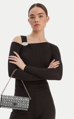 Kopertówka elegancka Guess ze sklepu: eobuwie.pl w kategorii: Kopertówki - zdjęcie WP-EBWP-9KUZS-09B_0198659031398