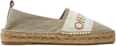 Espadryle damskie letnie Off White ze sklepu: eobuwie.pl w kategorii: Espadryle damskie - zdjęcie WP-EBWP-9KUZS-09B_2230073527618